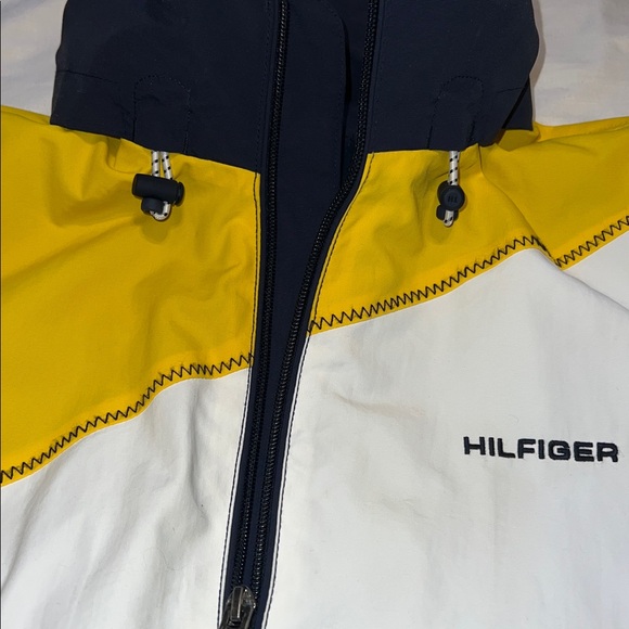 EUC Tommy Hilfiger Sailing Endeavour Colorblock Hooded Regatta Jacket Large - Picture 5 of 12